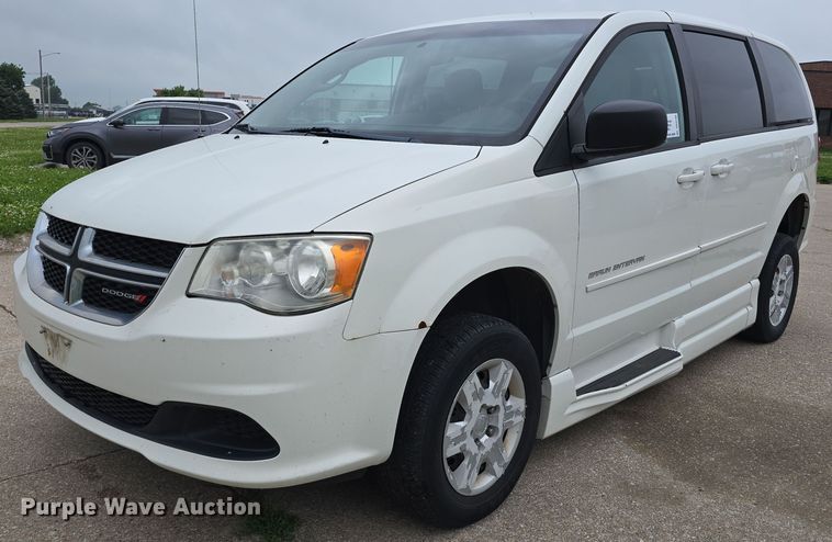 image for item DR3786 2012 Dodge Grand Caravan handicap accessible van