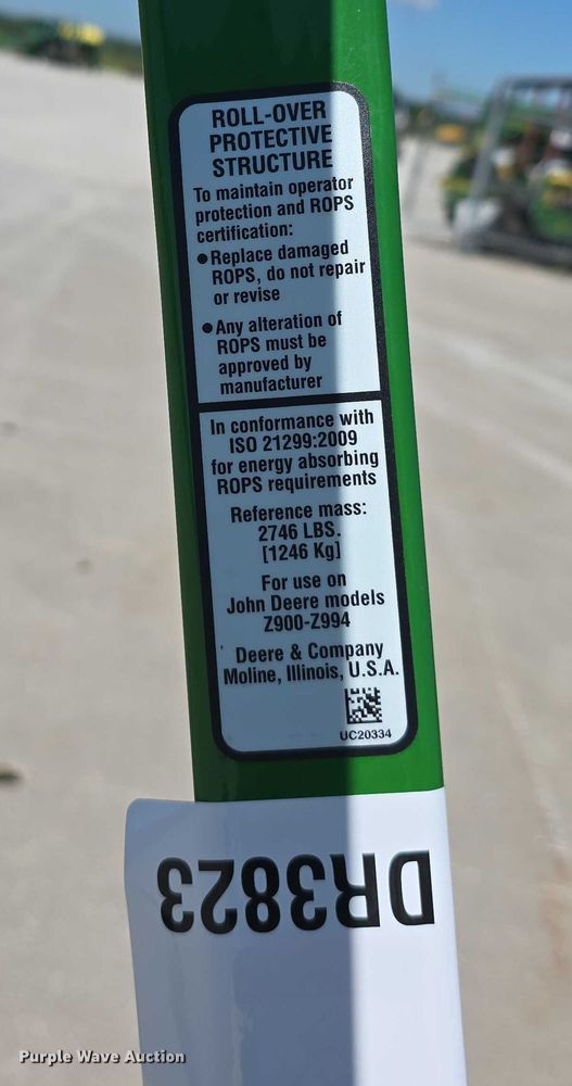 image for item DR3823 2024 John Deere Z960M ZTrak ZTR lawn mower