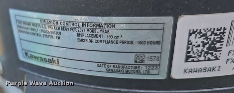 image for item DR3823 2024 John Deere Z960M ZTrak ZTR lawn mower