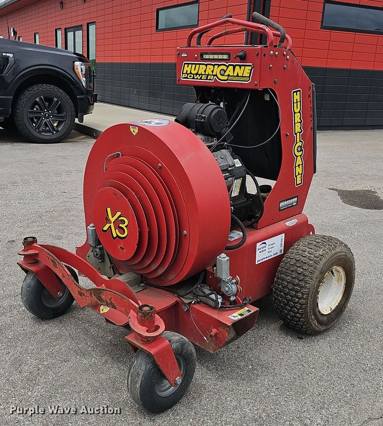 image for item DR3917 Hurricane Power X3 ride-on blower