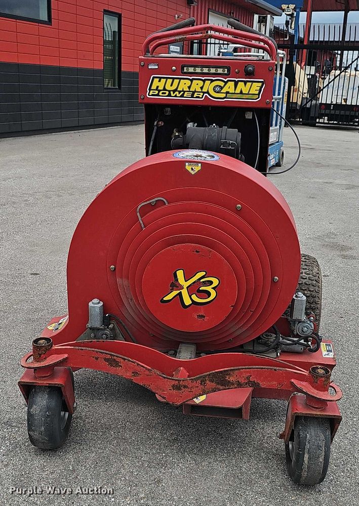 image for item DR3917 Hurricane Power X3 ride-on blower