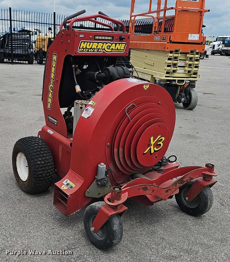 image for item DR3917 Hurricane Power X3 ride-on blower