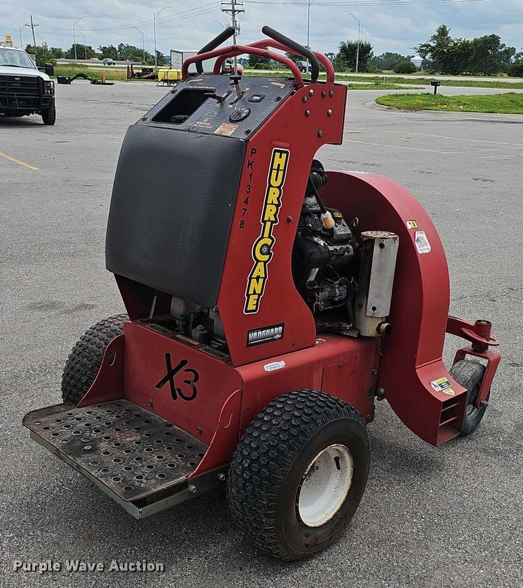 image for item DR3917 Hurricane Power X3 ride-on blower