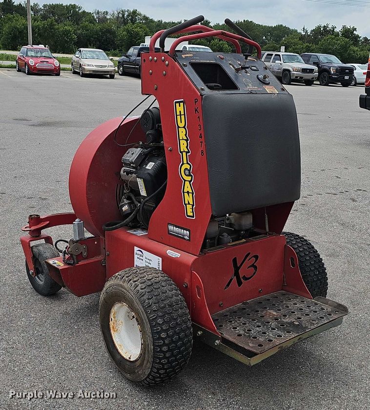 image for item DR3917 Hurricane Power X3 ride-on blower