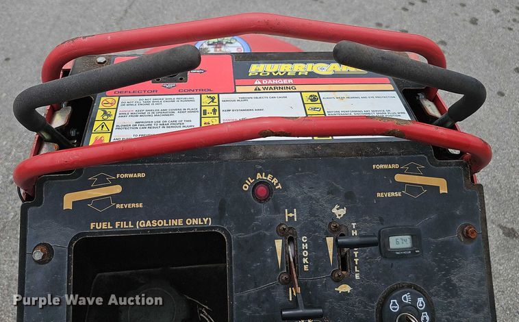 image for item DR3917 Hurricane Power X3 ride-on blower