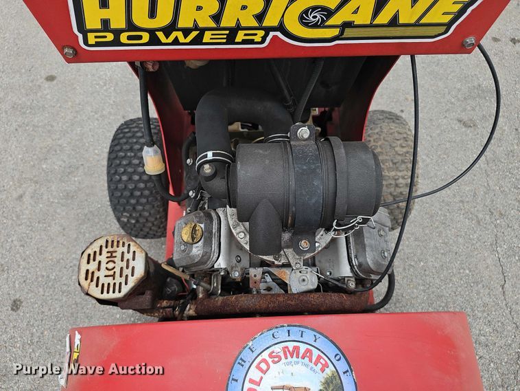 image for item DR3917 Hurricane Power X3 ride-on blower