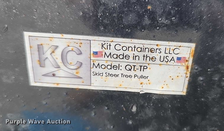 image for item DR3924 Kit Containers LLC QT-TP skid steer tree puller