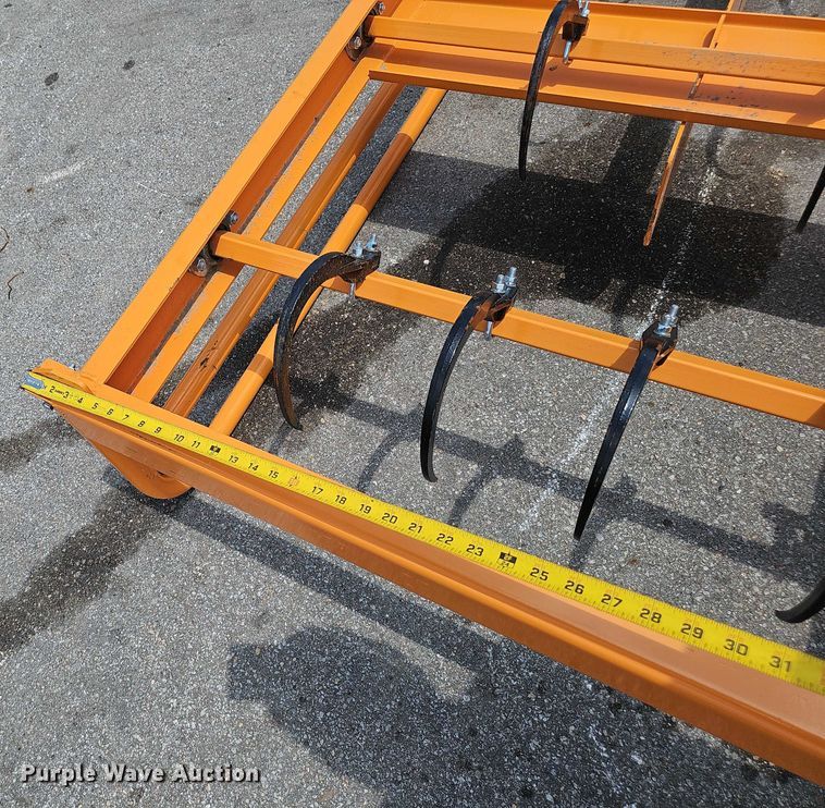 image for item DR3926 2024 LandHonor HAG-112-24Q skid steer bale accumulator grapple