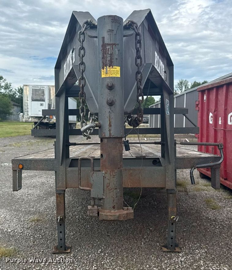 image for item DS3768 2018 Elite Trailers, Inc. equipment trailer