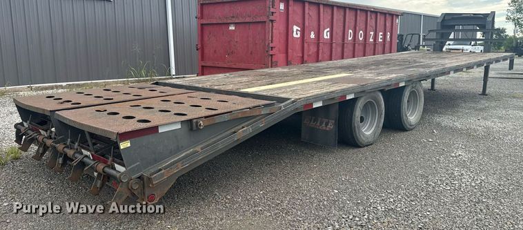 image for item DS3768 2018 Elite Trailers, Inc. equipment trailer