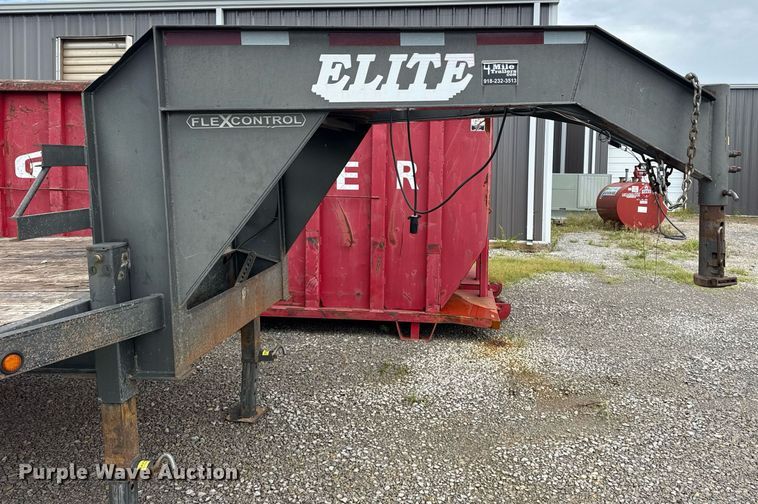 image for item DS3768 2018 Elite Trailers, Inc. equipment trailer