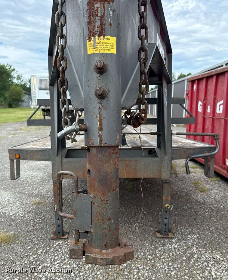 image for item DS3768 2018 Elite Trailers, Inc. equipment trailer