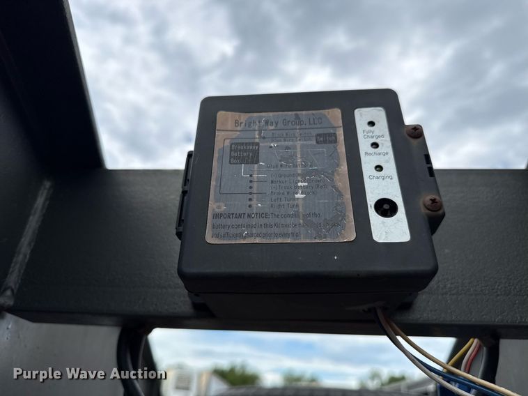 image for item DS3768 2018 Elite Trailers, Inc. equipment trailer