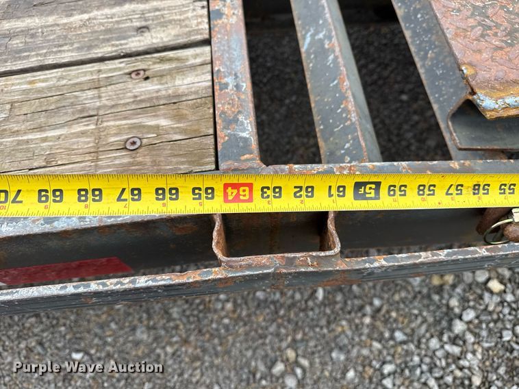 image for item DS3768 2018 Elite Trailers, Inc. equipment trailer