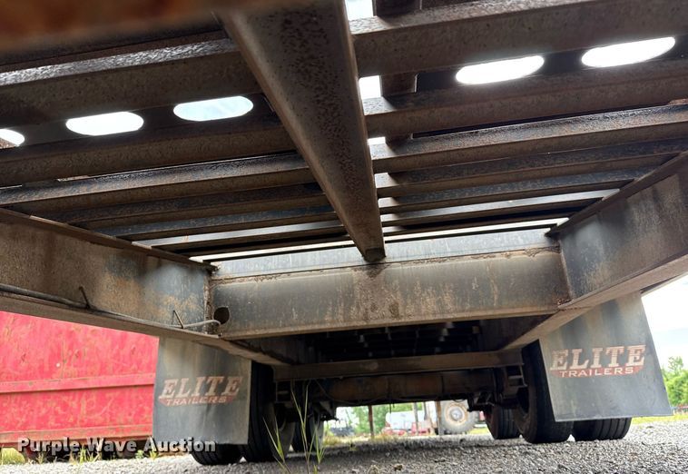 image for item DS3768 2018 Elite Trailers, Inc. equipment trailer