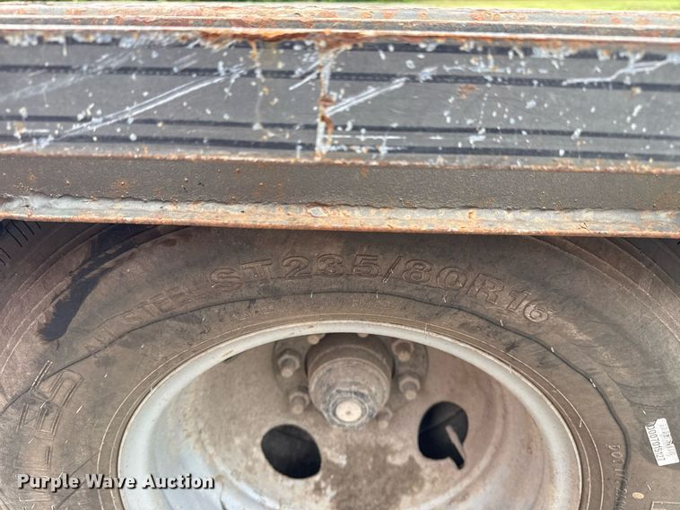 image for item DS3768 2018 Elite Trailers, Inc. equipment trailer