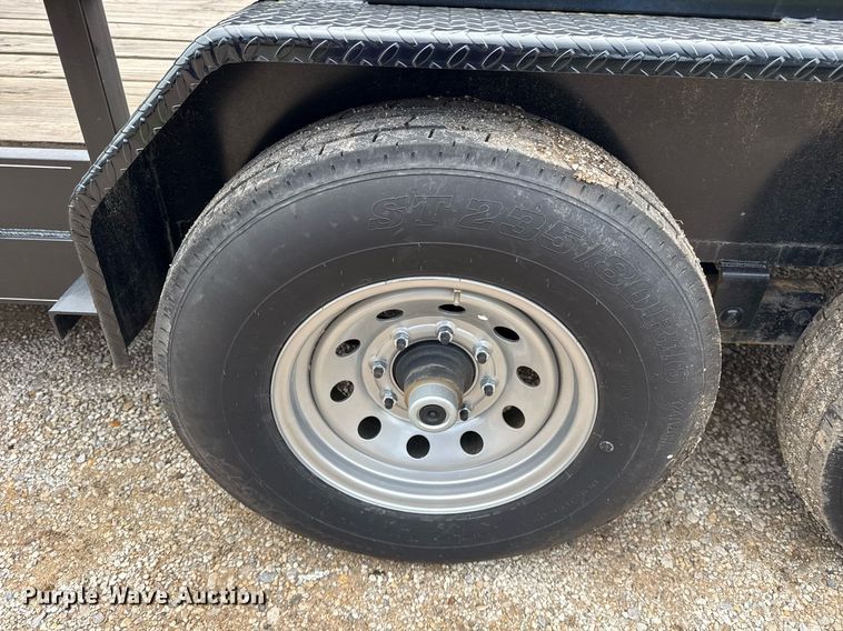 image for item DS3770 2025 High Country Trailer BPHD8320SBK1BHR equipment trailer