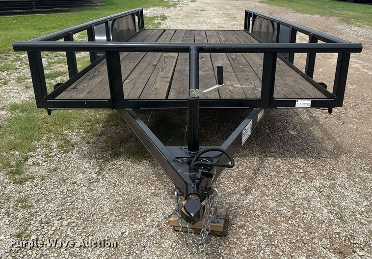 image for item DS3771 2025 High Country Trailer BPTA7716PBKNB4R equipment trailer