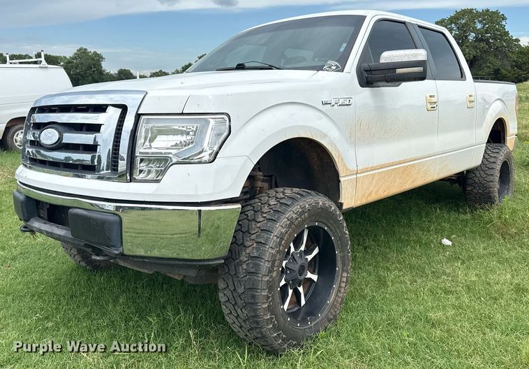 image for item DS3783 2010 Ford F150 SuperCrew pickup truck