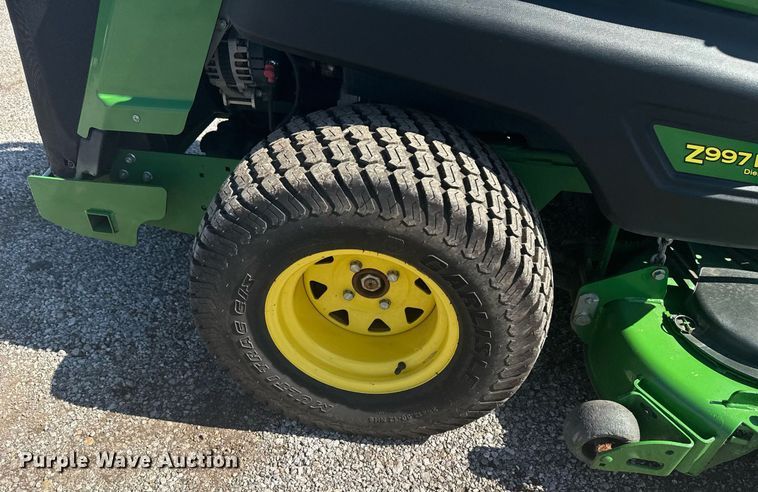 image for item DS3811 John Deere Z997R ZTR lawn mower
