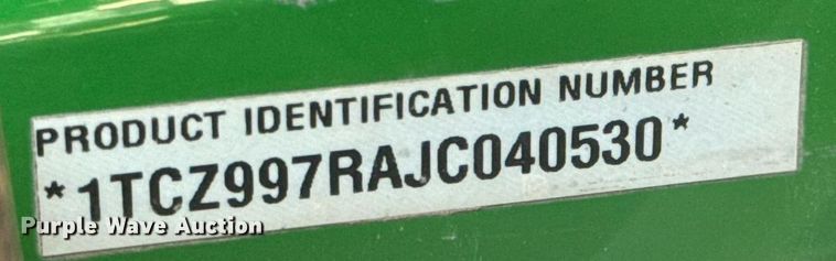 image for item DS3811 John Deere Z997R ZTR lawn mower