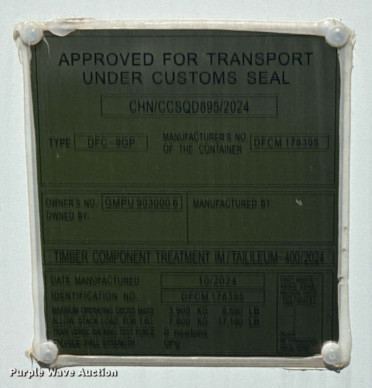 image for item DS3812 Office container