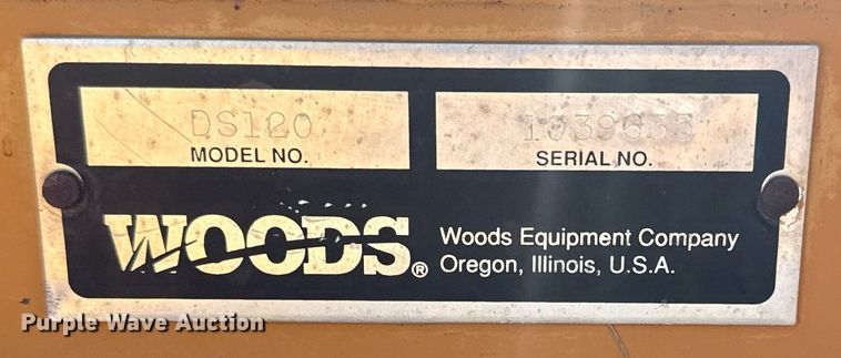 image for item DS3813 Woods DS120 rotary mower