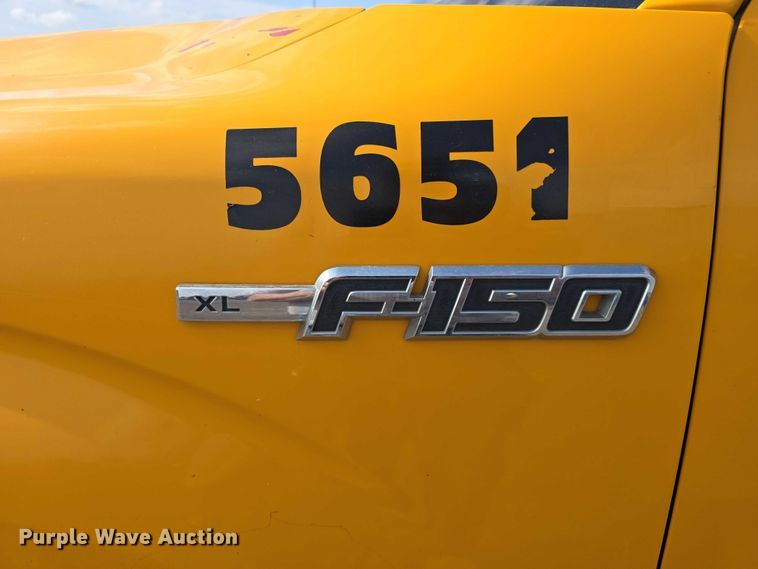 image for item DT6977 2012 Ford F150 pickup truck