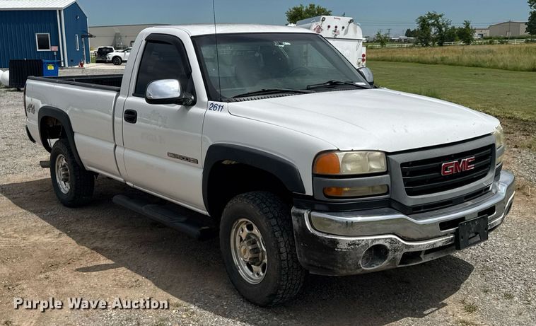 image for item DU9223 2006 GMC Sierra 2500HD pickup truck