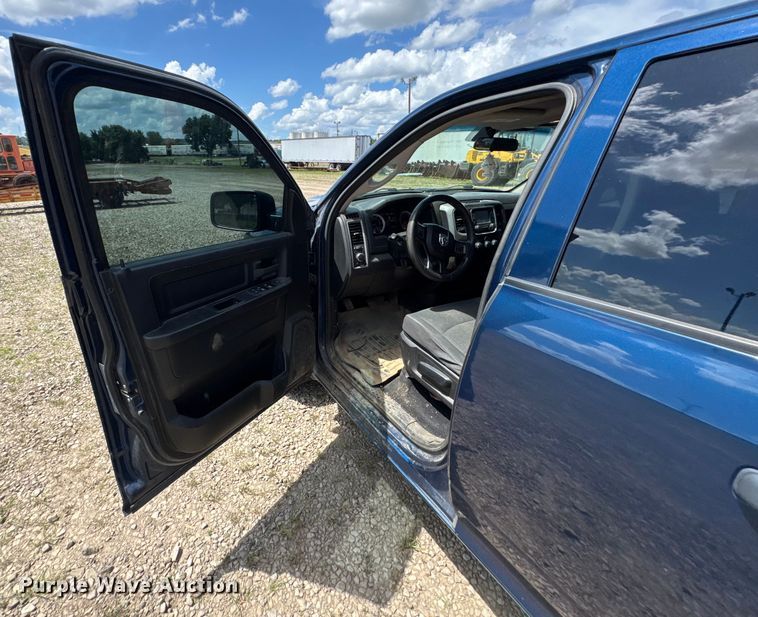 image for item DU9237 2021 Dodge Ram 1500 Quad Cab pickup truck