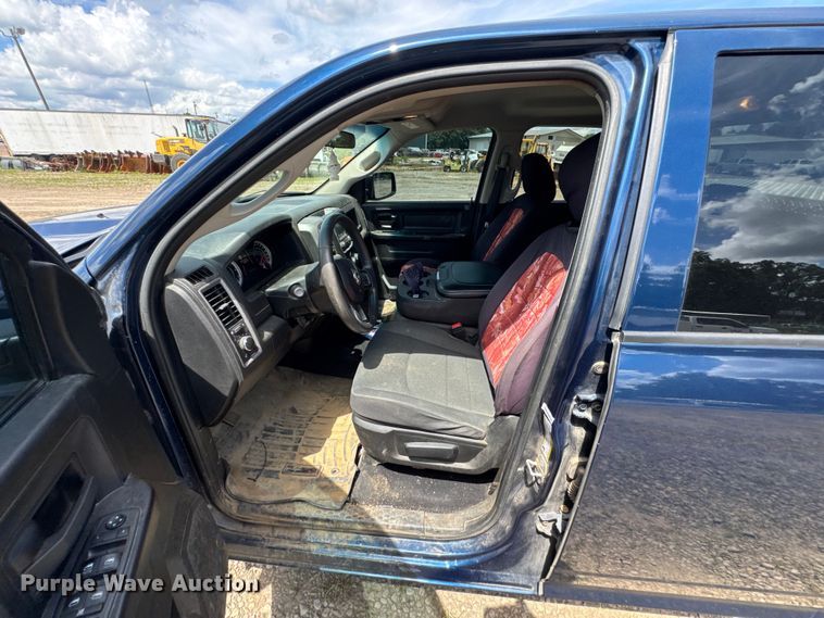 image for item DU9237 2021 Dodge Ram 1500 Quad Cab pickup truck