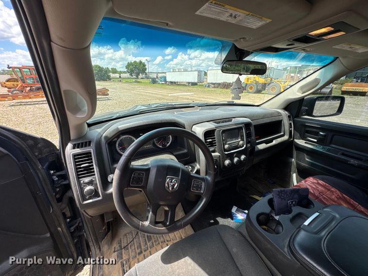 image for item DU9237 2021 Dodge Ram 1500 Quad Cab pickup truck