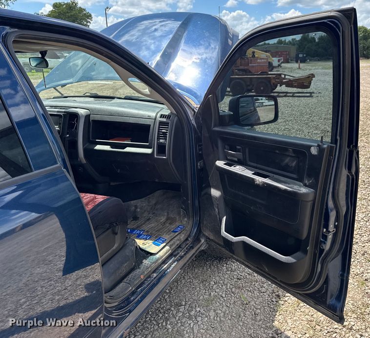 image for item DU9237 2021 Dodge Ram 1500 Quad Cab pickup truck