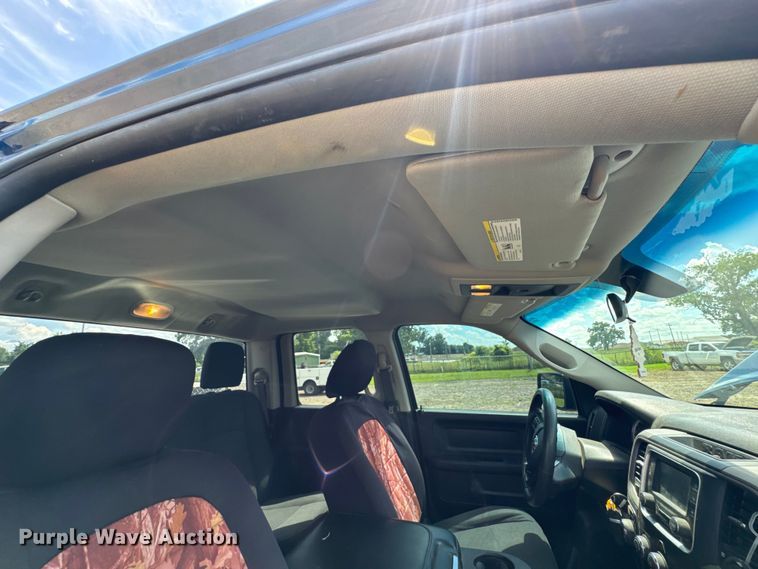 image for item DU9237 2021 Dodge Ram 1500 Quad Cab pickup truck