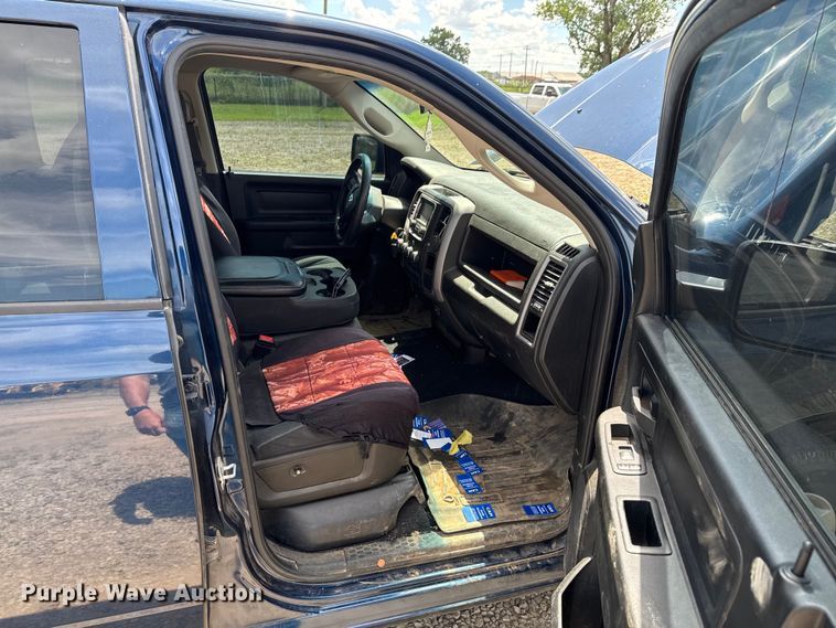 image for item DU9237 2021 Dodge Ram 1500 Quad Cab pickup truck