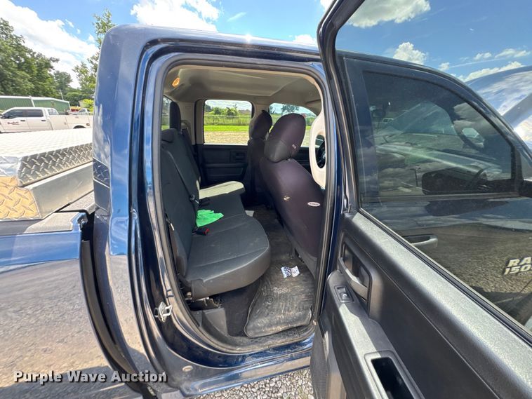 image for item DU9237 2021 Dodge Ram 1500 Quad Cab pickup truck