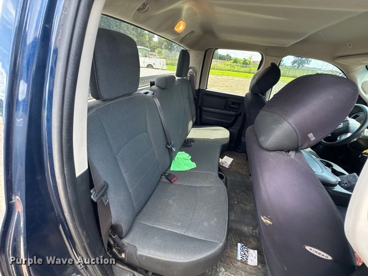 image for item DU9237 2021 Dodge Ram 1500 Quad Cab pickup truck