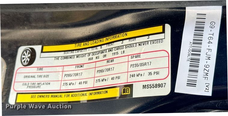 image for item DU9237 2021 Dodge Ram 1500 Quad Cab pickup truck