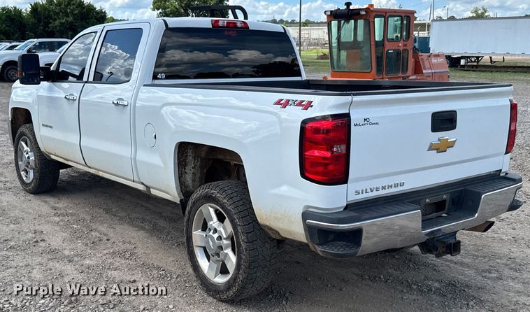 image for item DU9240 2019 Chevrolet Silverado 2500HD Crew Cab pickup truck