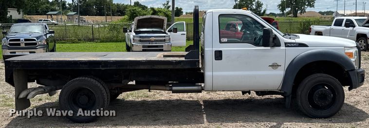 image for item DU9241 2013 Ford F550 flatbed truck