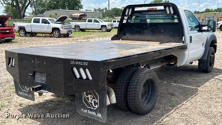 image for item DU9241 2013 Ford F550 flatbed truck