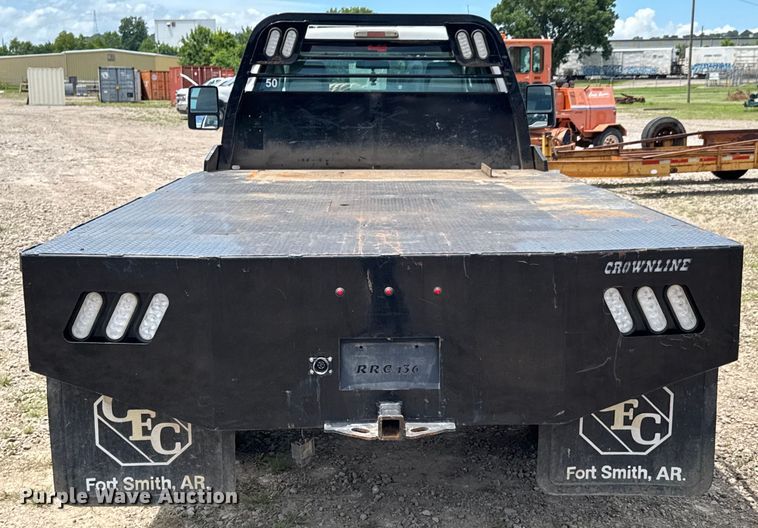 image for item DU9241 2013 Ford F550 flatbed truck