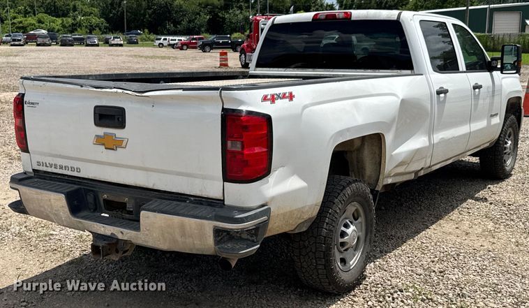 image for item DU9243 2016 Chevrolet Silverado 2500HD Crew Cab pickup truck