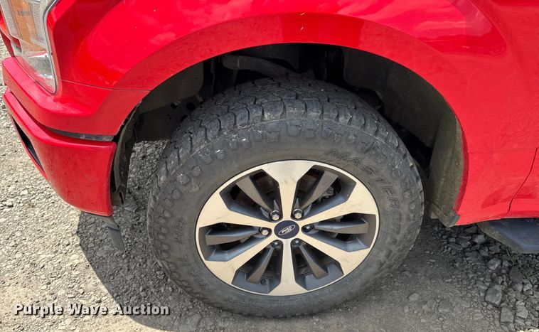 image for item DU9245 2019 Ford F150 STX SuperCrew pickup truck