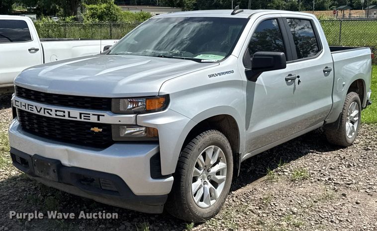 image for item DU9246 2021 Chevrolet Silverado 1500 Crew Cab pickup truck