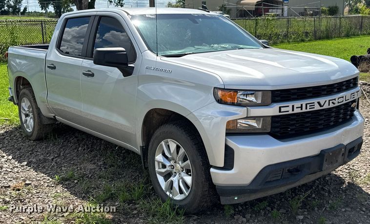 image for item DU9246 2021 Chevrolet Silverado 1500 Crew Cab pickup truck