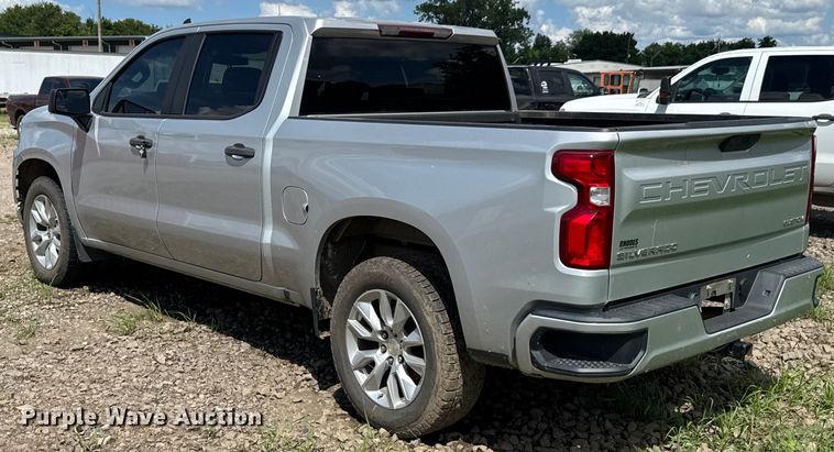 image for item DU9246 2021 Chevrolet Silverado 1500 Crew Cab pickup truck