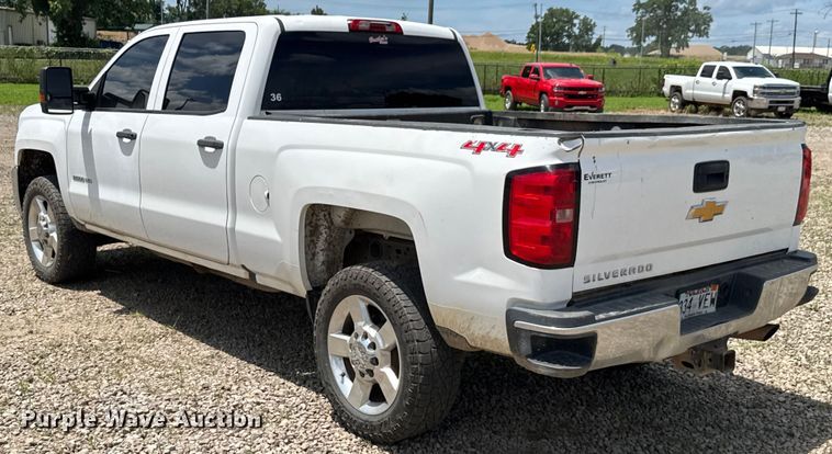 image for item DU9248 2016 Chevrolet Silverado 2500HD Crew Cab pickup truck