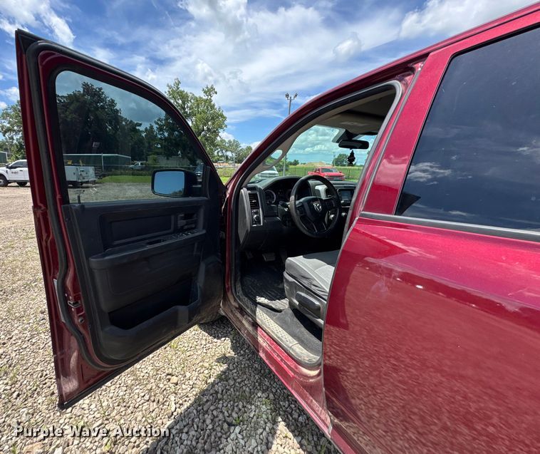 image for item DU9249 2021 Dodge Ram 1500 Quad Cab pickup truck