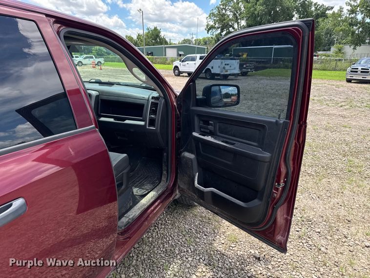 image for item DU9249 2021 Dodge Ram 1500 Quad Cab pickup truck